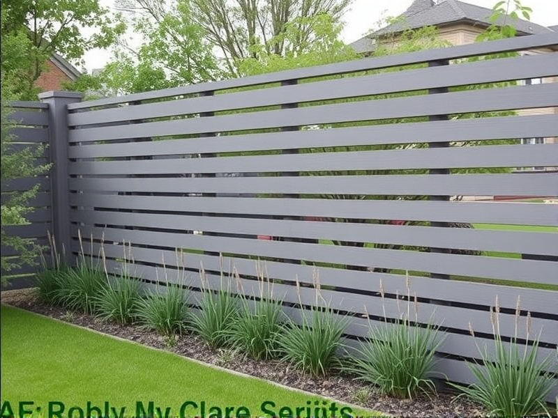 The Role of Grey Fence Slats in Modern Landscaping Designs