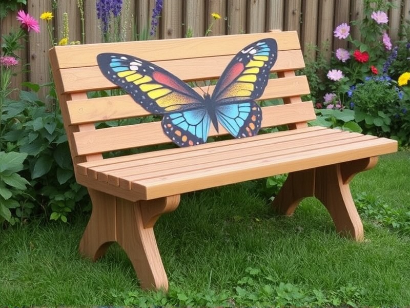 The Role of WPC Garden Benches in Butterfly Conservation