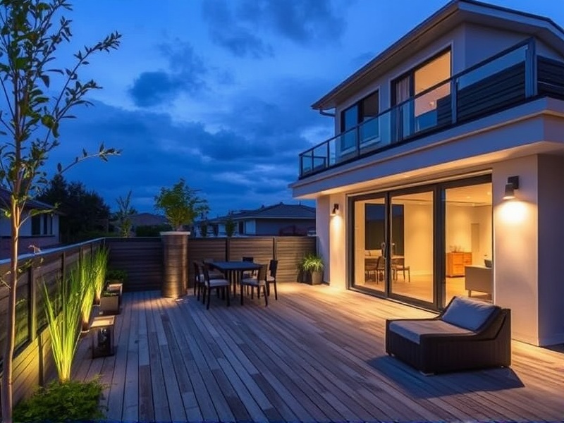The Role of WPC Terrasse Beleuchtung in Modern Outdoor Design