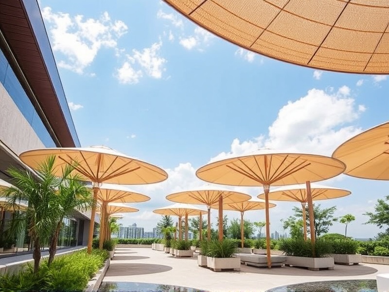 The Role of WPC Umbrellas in Sustainable Architecture