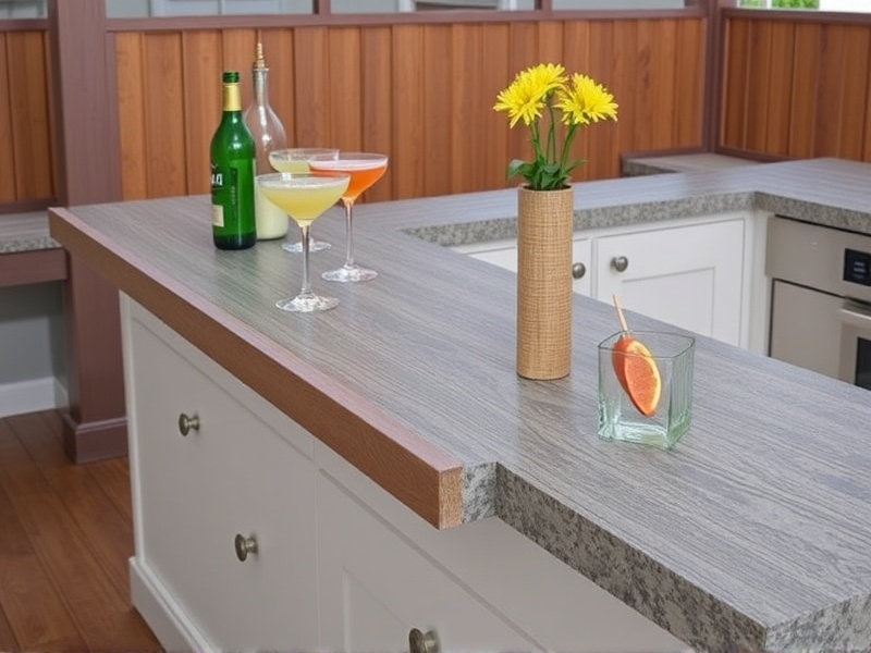 The TREX Cocktail Rail: A Blend of Style and Functionality