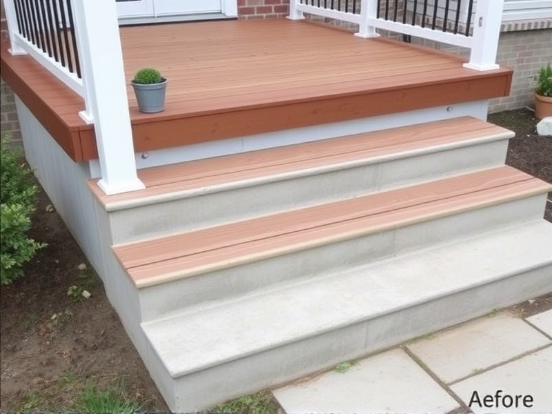 The Ultimate Guide to Composite Decking on Concrete Stairs
