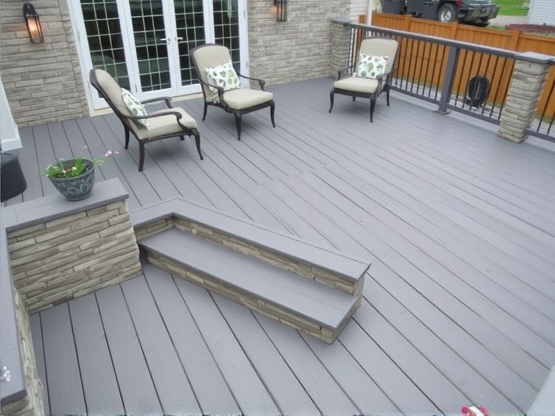 The Ultimate Guide to Grey Composite Decking with Grey Stone Veneer