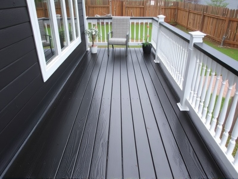 The Ultimate Guide to Painting Your Deck Black