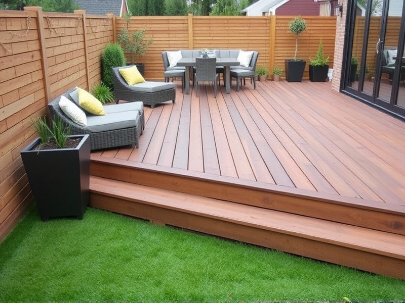 The Versatility of 12ft Composite Decking in Modern Landscaping