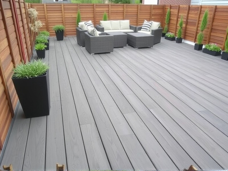 The Versatility of Grey 20 Ft Composite Decking in Modern Landscaping