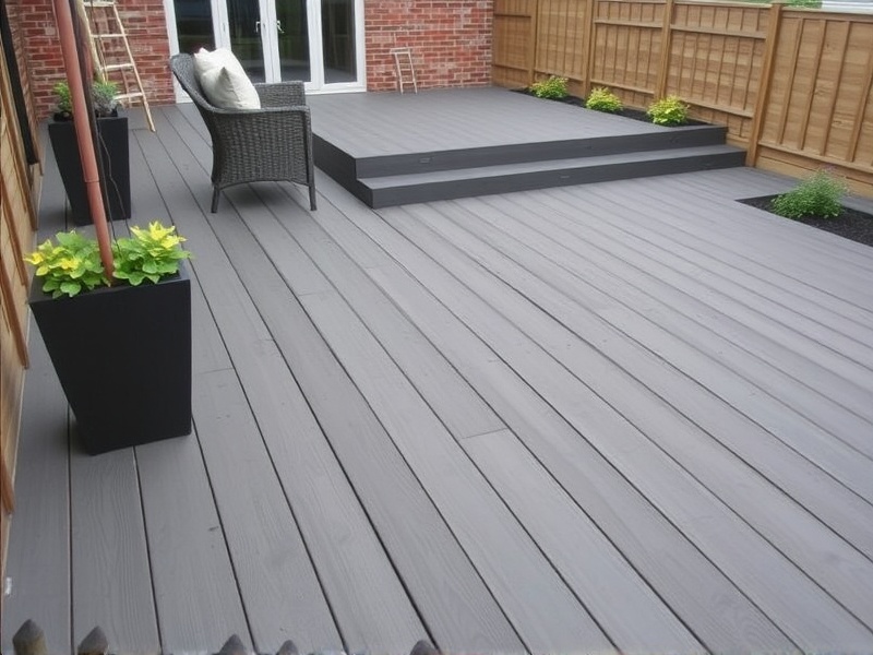 The Versatility of Slate Grey Composite Decking in Landscape Design