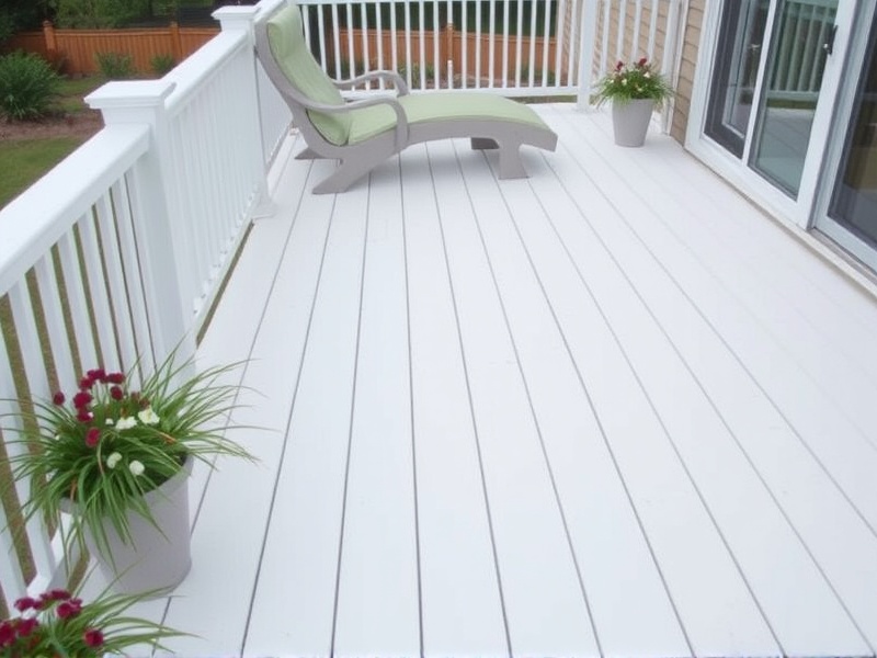 The Versatility of White Composite Board Decking