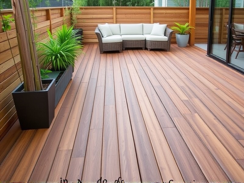 The Versatility of Zometek Bamboo Composite Decking in Outdoor Design