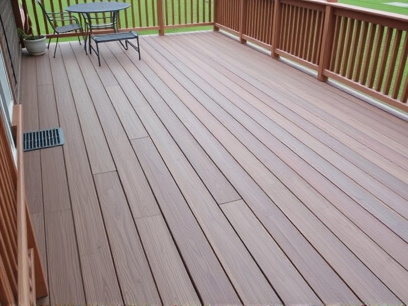 thinnest composite decking