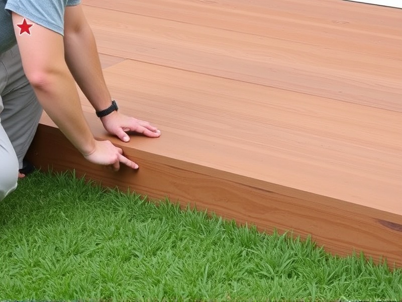Tips and Tricks for Laying Composite Decking Over Grass