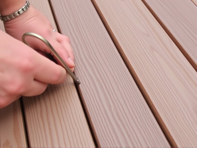 Tips for Repairing Screw Holes in Composite Decking