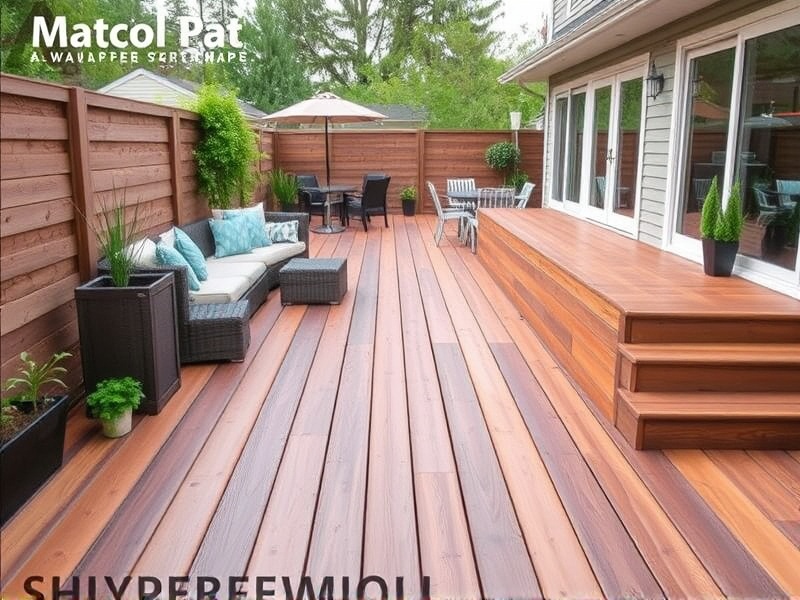 Transform Your Backyard with Waterproof Outdoor WPC Decking