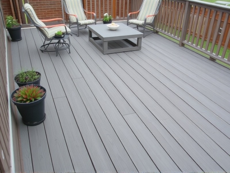 Transform Your Deck with Grey Composite Decking Tiles