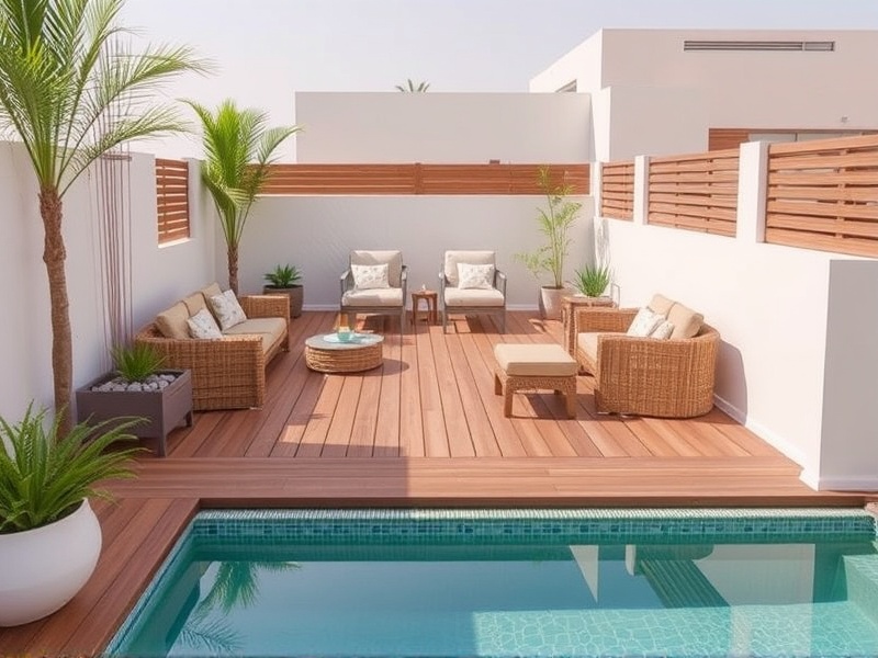 Transform Your Outdoor Space with WPC Decking in Abu Dhabi