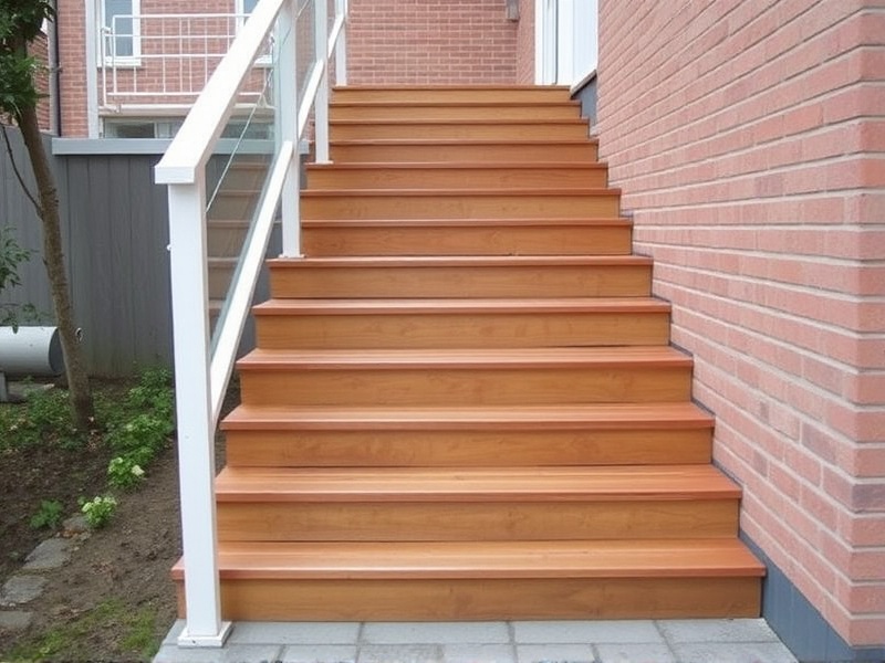 treppe mit wpc verkleiden