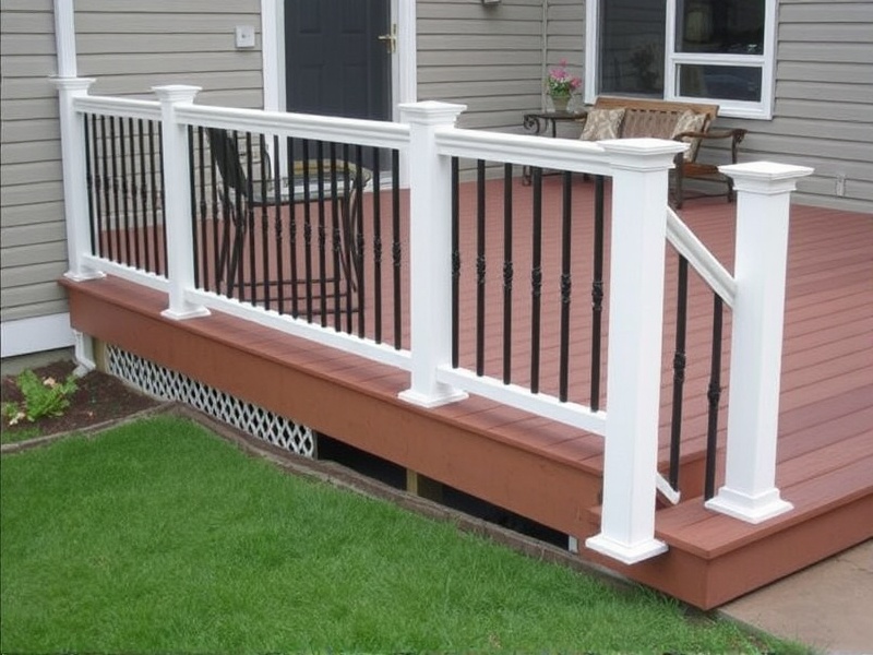 trex deck railing parts