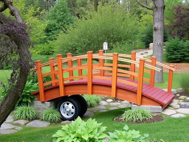 trex garden bridge