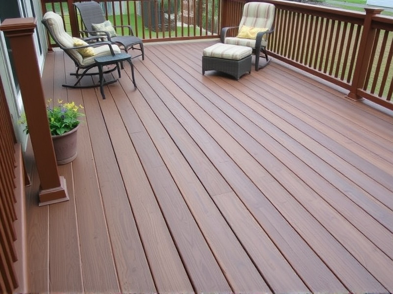 trex like decking solid composite