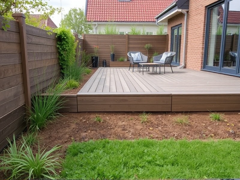 untergrund wpc terrassendielen