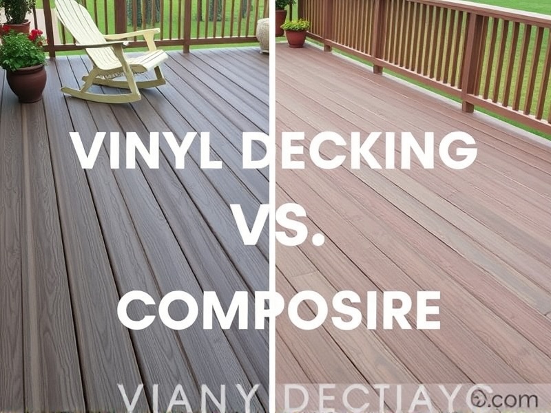 Vinyl Decking vs Composite: A Comprehensive Guide