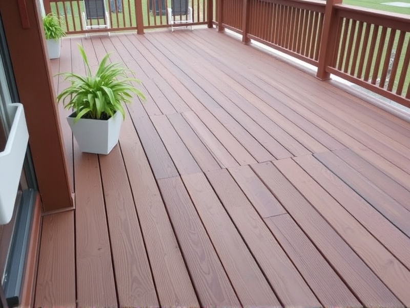 Weather-resistant WPC decking