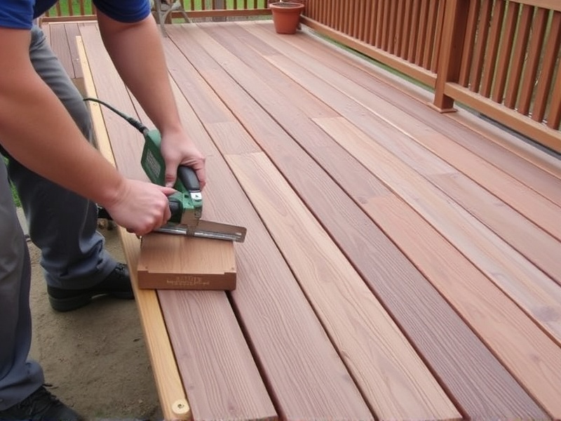 what do you cut composite decking with