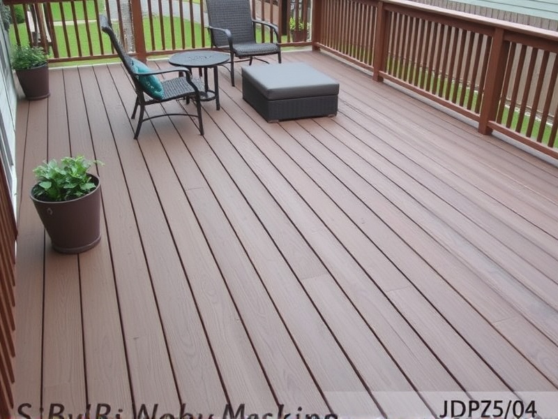 what is composite plastic decking