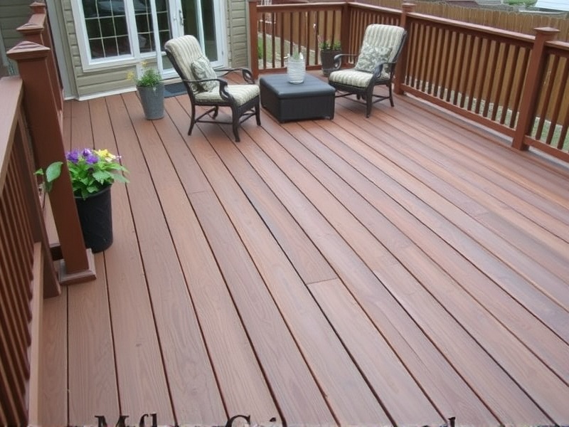when was composite decking invented