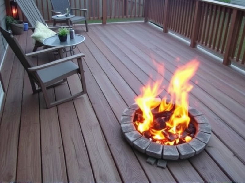 Why Burning Composite Decking Is Not Advisable: Safety Tips