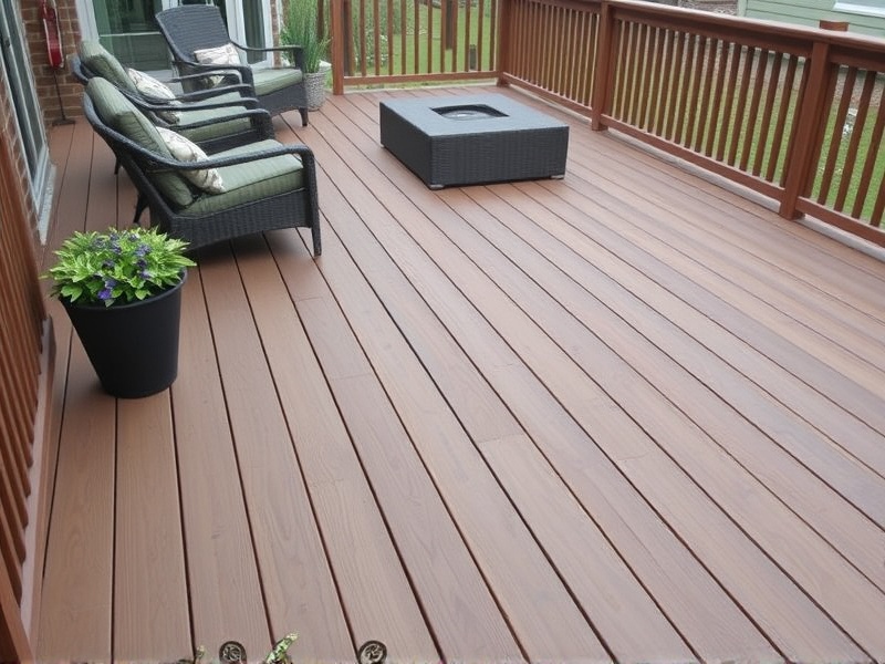 wide plank composite decking