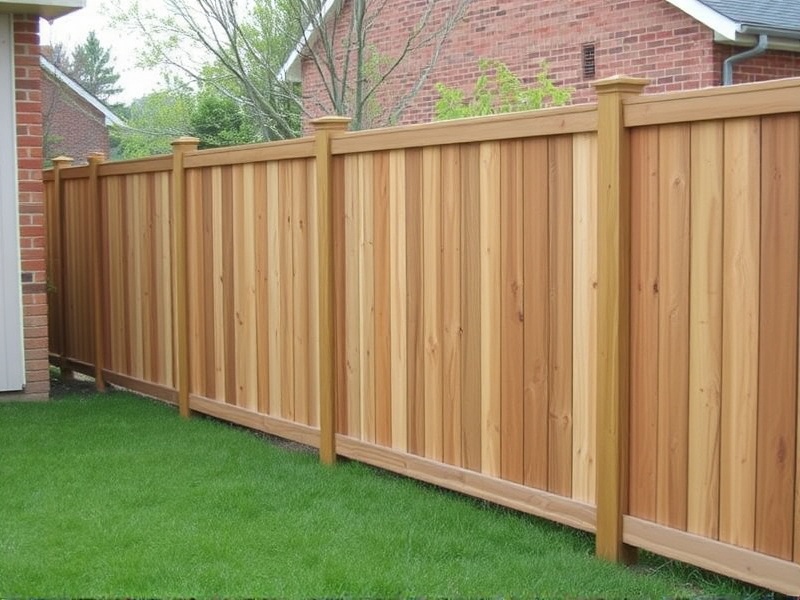 wood composite fencing