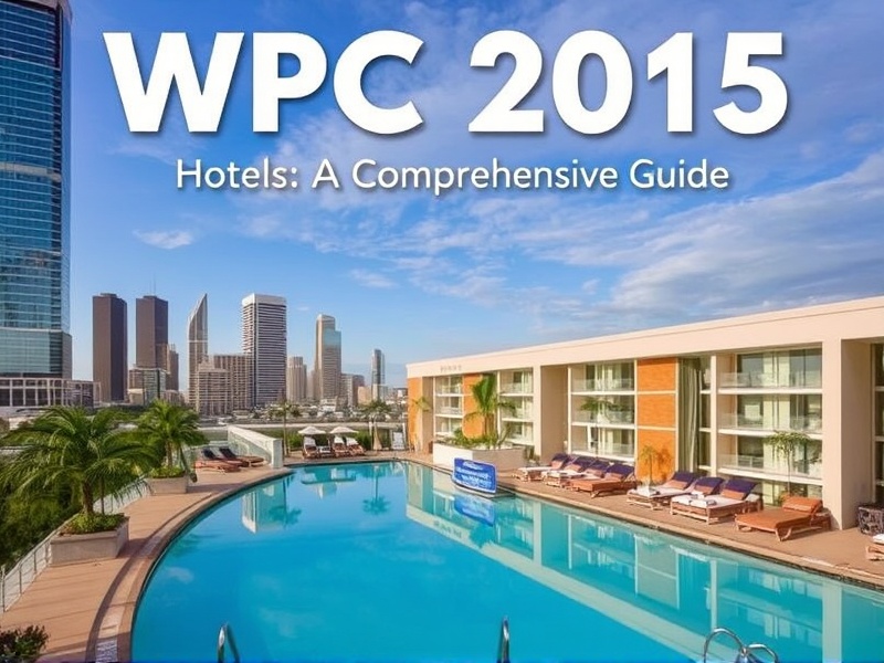 WPC 2015 Hotels: A Comprehensive Guide