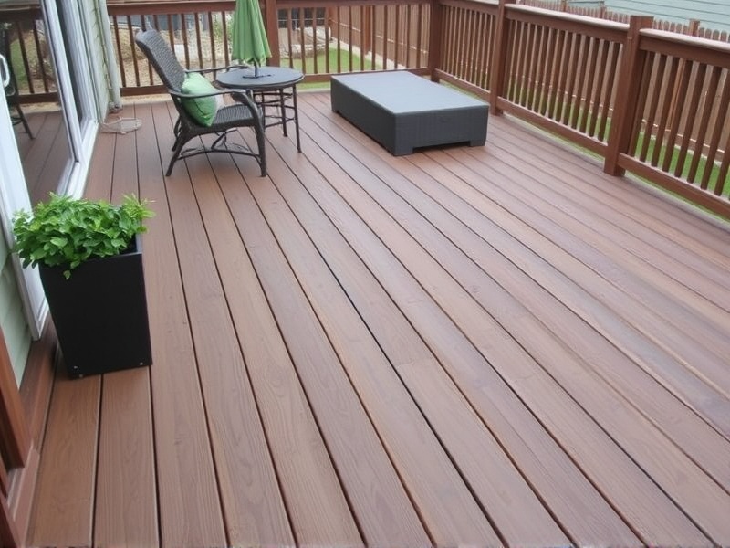 wpc capped decking