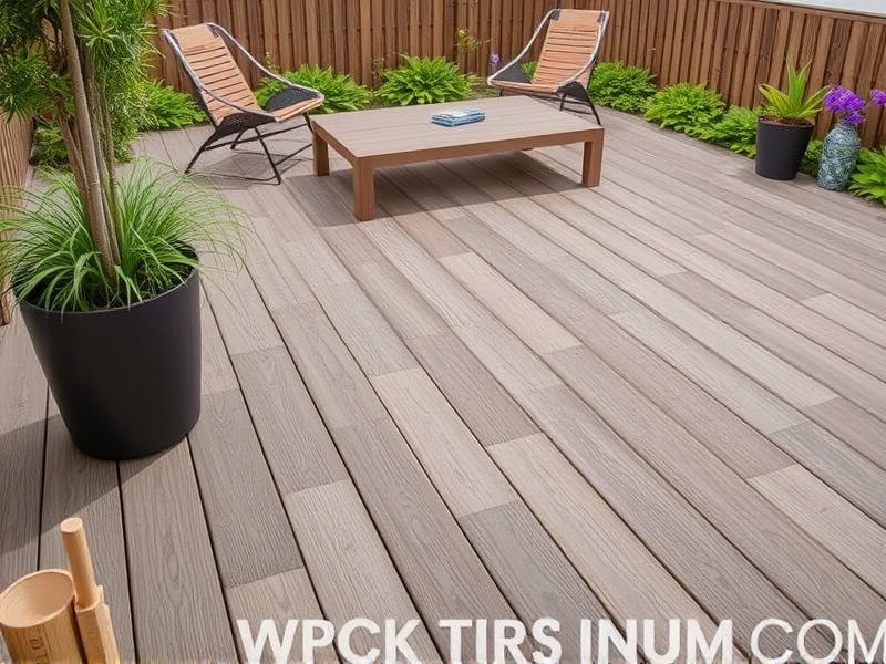 WPC Composite Decking Tiles: A Sustainable Choice for Outdoor Spaces