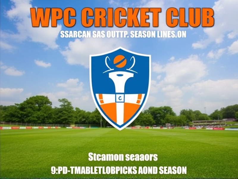 WPC Cricket Club's Upcoming Season: Exciting Lineup Announced