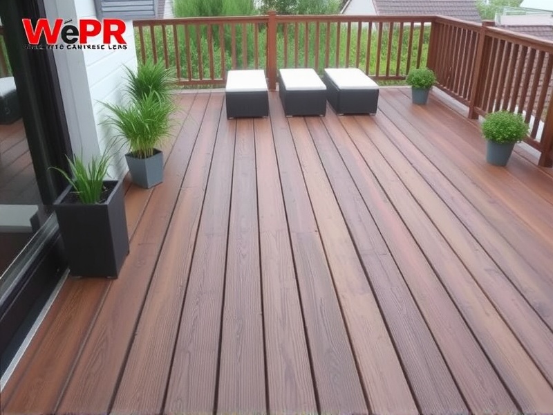 wpc diy title floor decking supplier
