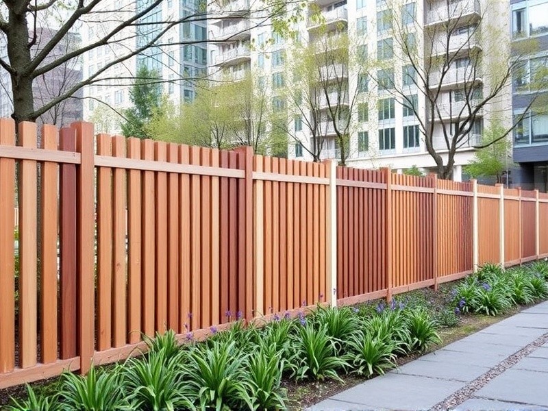 WPC fence systems developed for smart cities