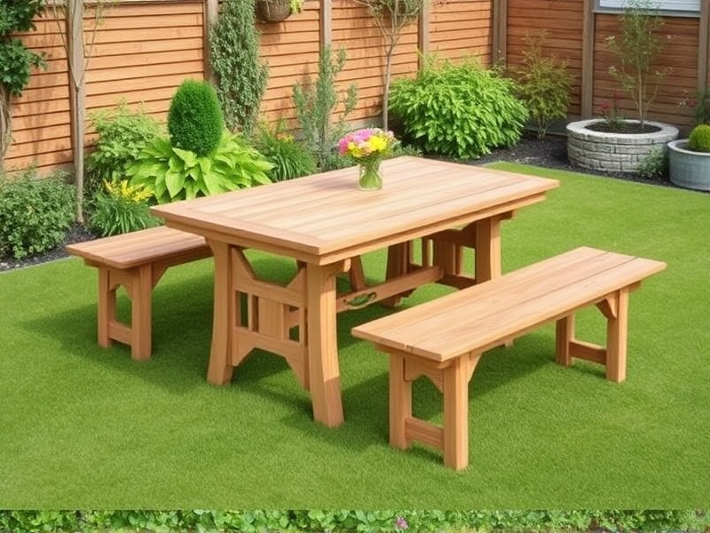 WPC Garden Table and Bench Set: The Eco-Friendly Choice for Your Outdoor Space