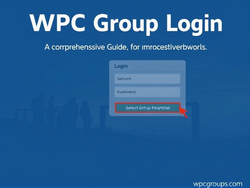 WPC Group Login: A Comprehensive Guide