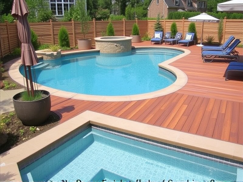 wpc pool decking