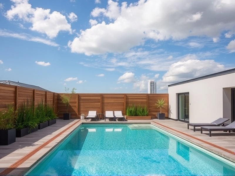 wpc poolterrasse
