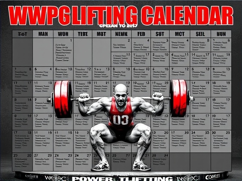 wpc powerlifting calendar