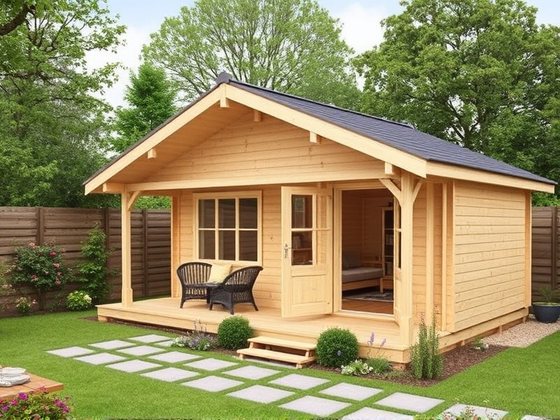WPC Pultdach Garden Houses: A Sustainable Choice