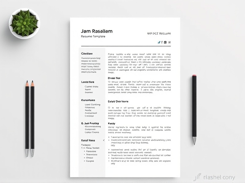 WPC Resume Template: Tips for Effective Job Applications