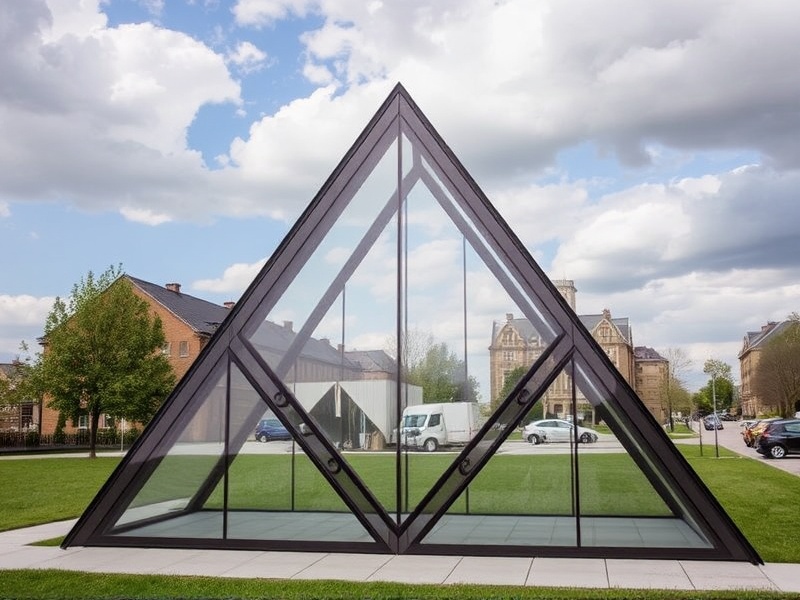 wpc rhombus sichtschutz