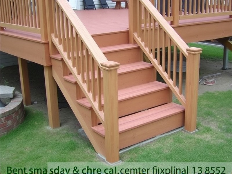 3 step deck stairs