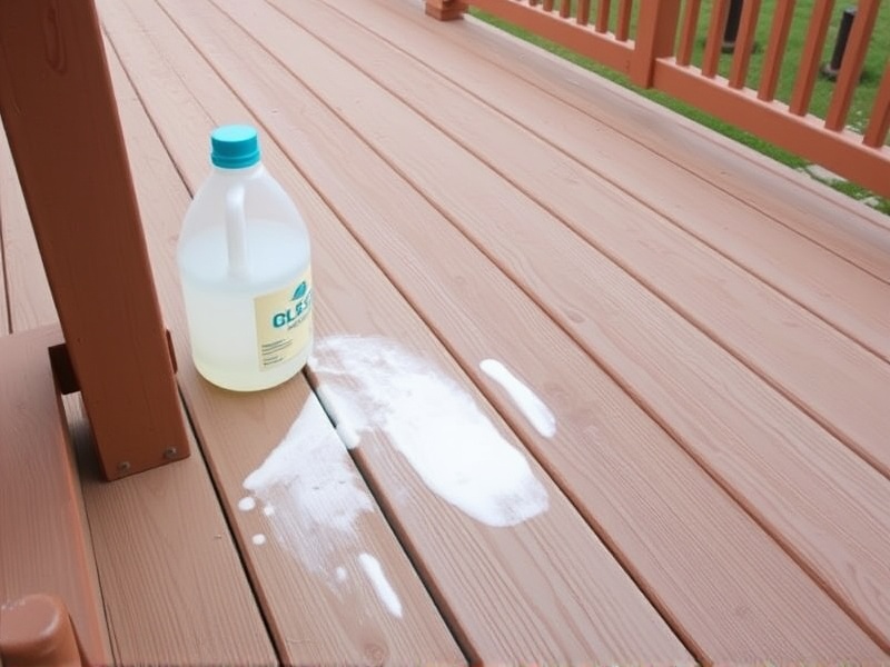 Avoiding Damage: Can Bleach Be Used on Composite Decking?