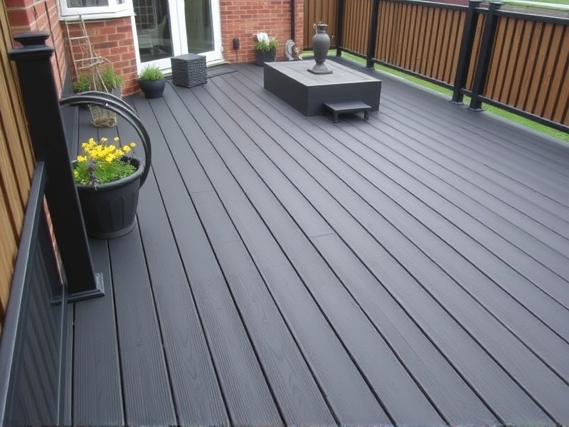 black composite decking uk