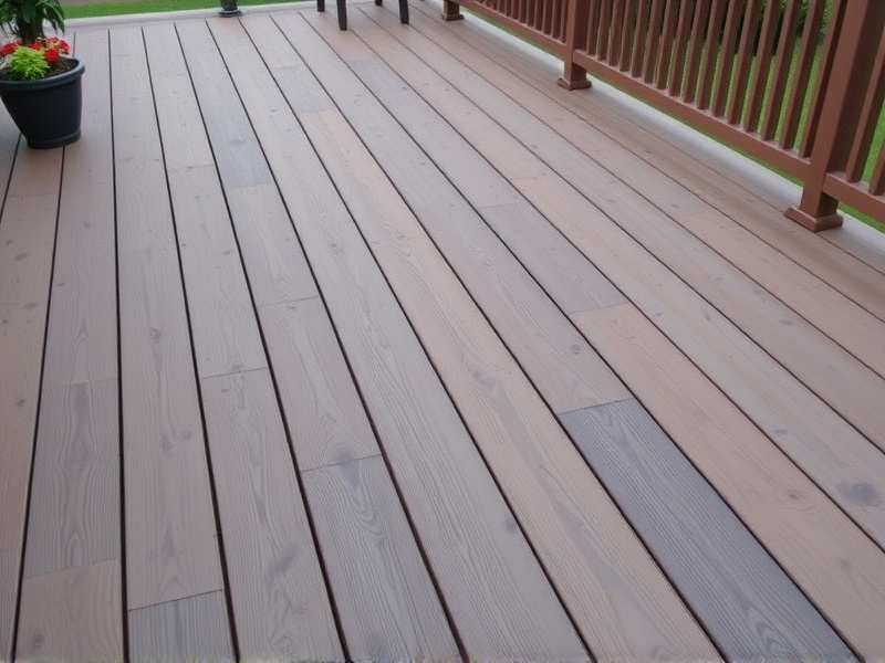 black spots composite decking